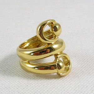 NEW Jewelmint Gold Tone Fashion Ring, Size 7, Very Well Made!